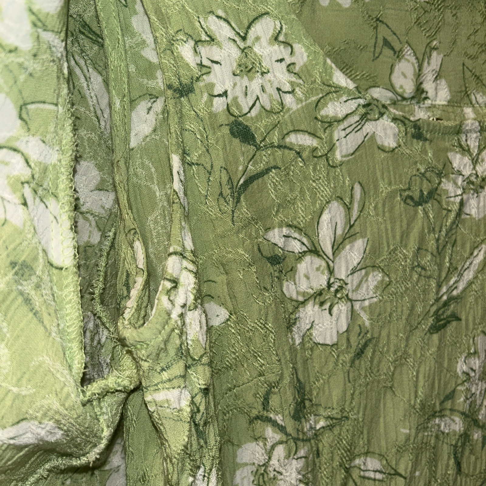 DressBarn 2-Pc Linen Dress & Jacket Sz 10 Maxi Tank Sheath Green