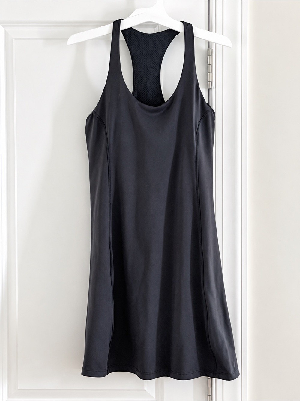 Outdoor Voices The Exercise Dress Black Racerback Built-In Shorts Size M