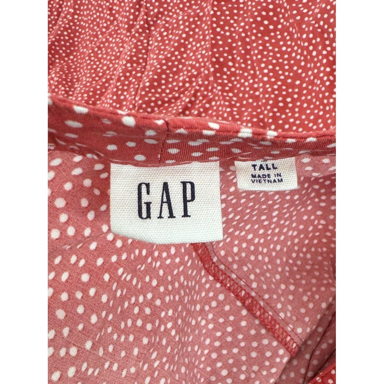 GAP Pink Polka Dot Shift Dress
