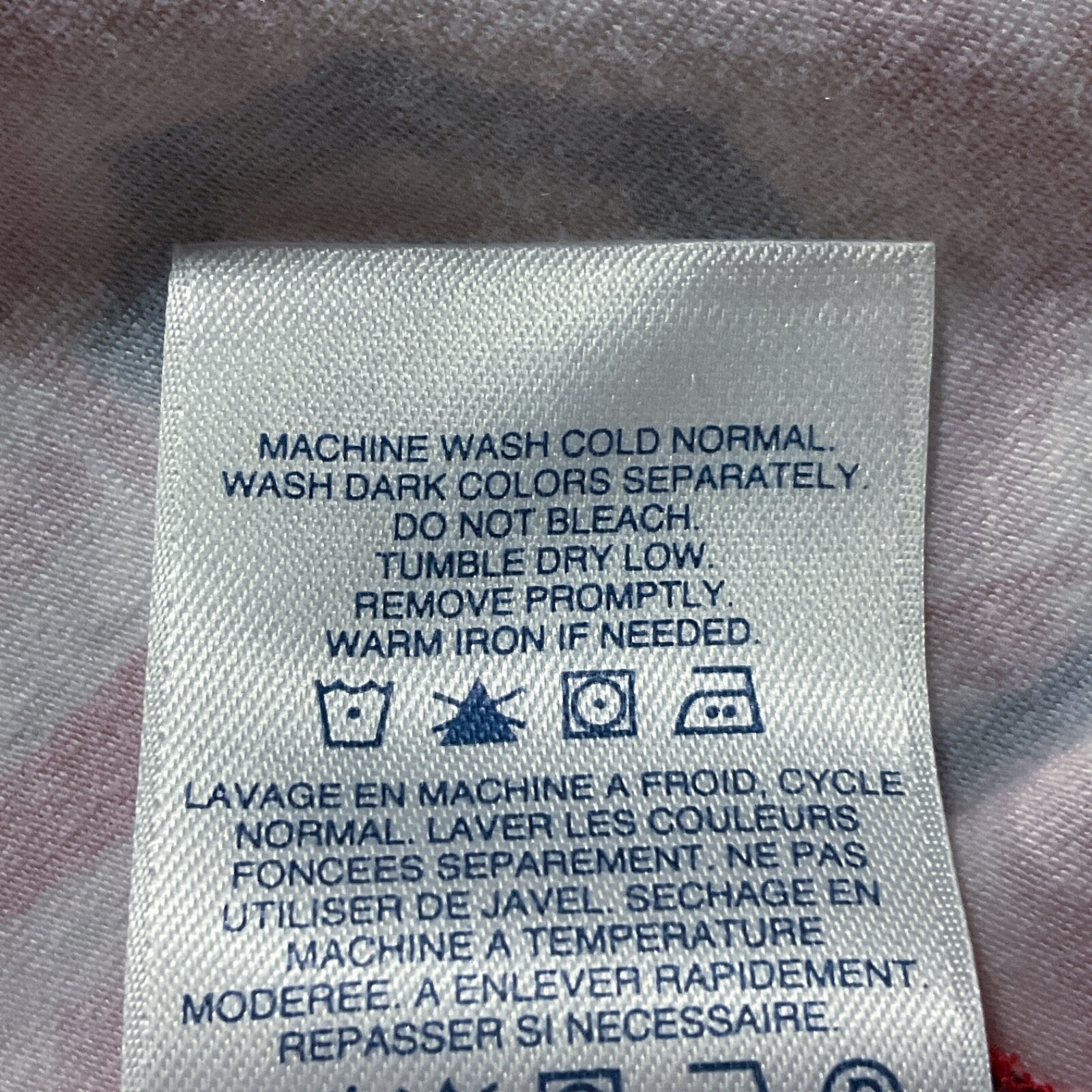 Lands End Womens Dress size 2X Red Blue Multi A-Line Cotton Stretch Sleeveless