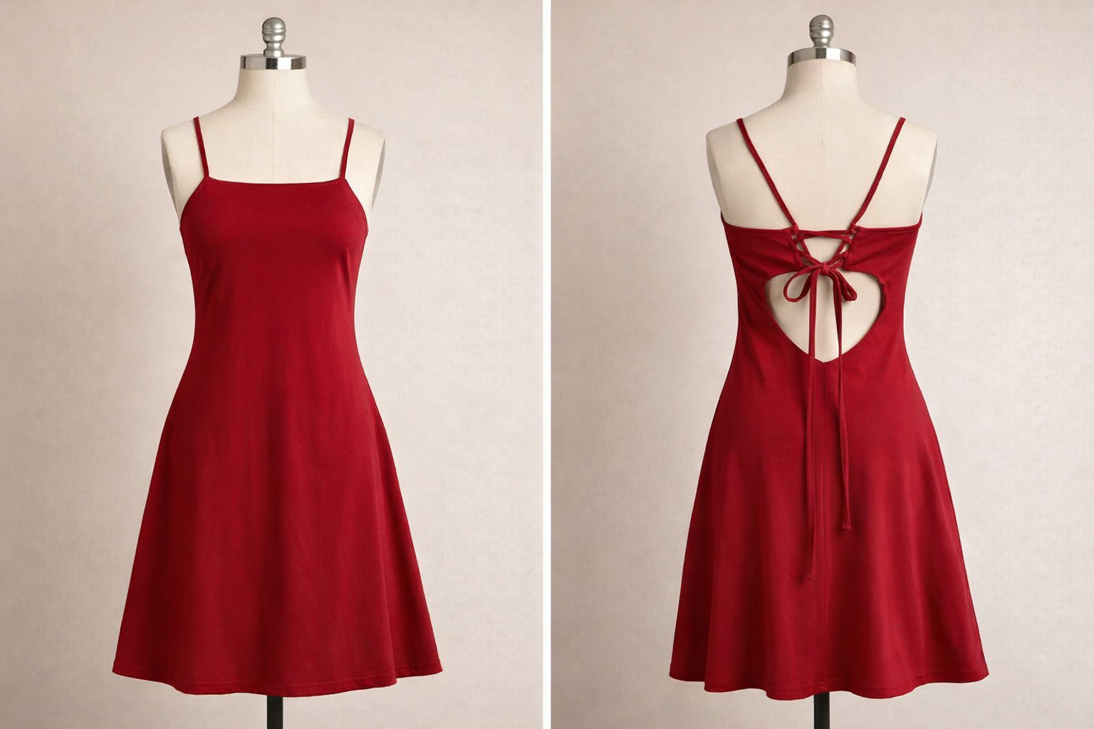 Romantic Red Coquette Lace Up Hoco Swiftie Dress Women’s: XXS Stretchy