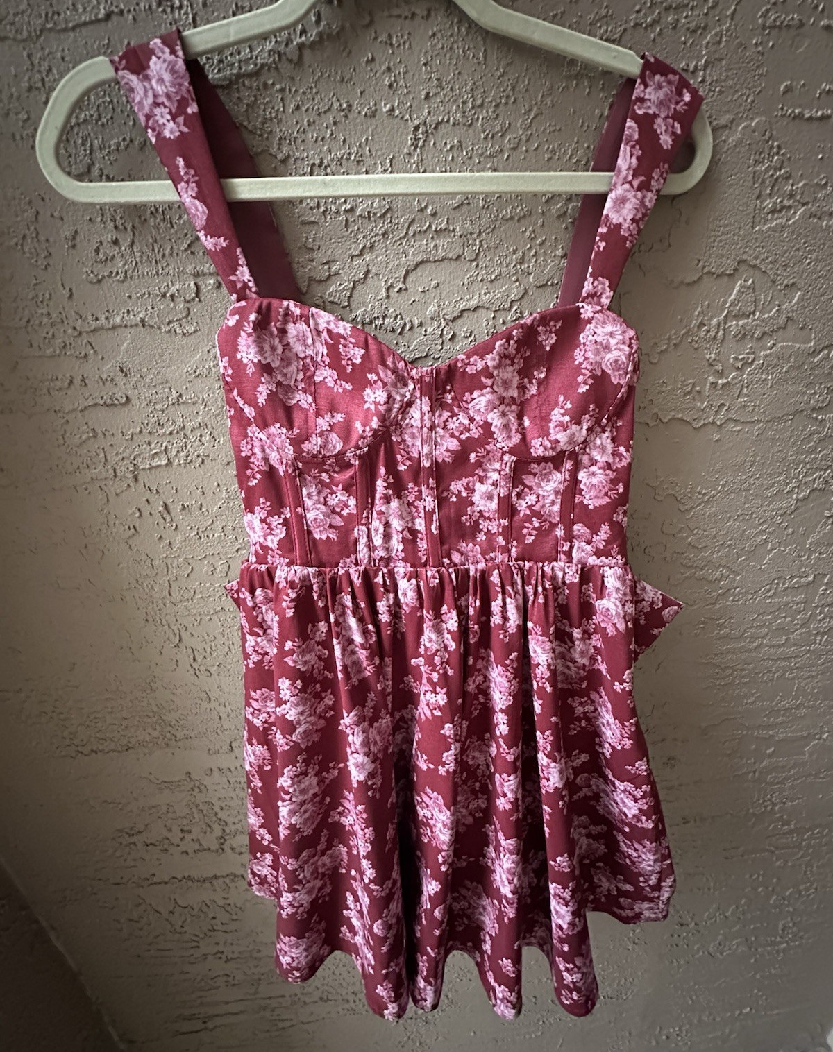 Altar’d State Women’s Red and Pink Dress/ new with tags