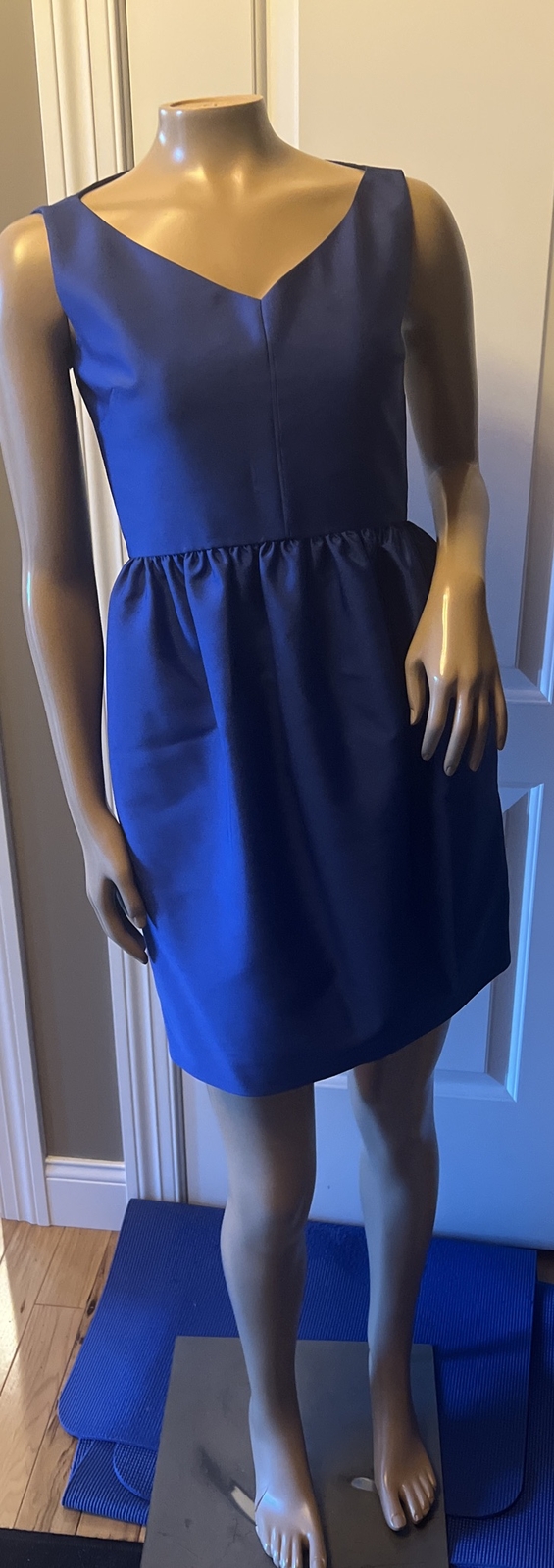 KATE SPADE Cupcake Skirt Sleeveless Dress Women’s Size 0 Lapis Blue