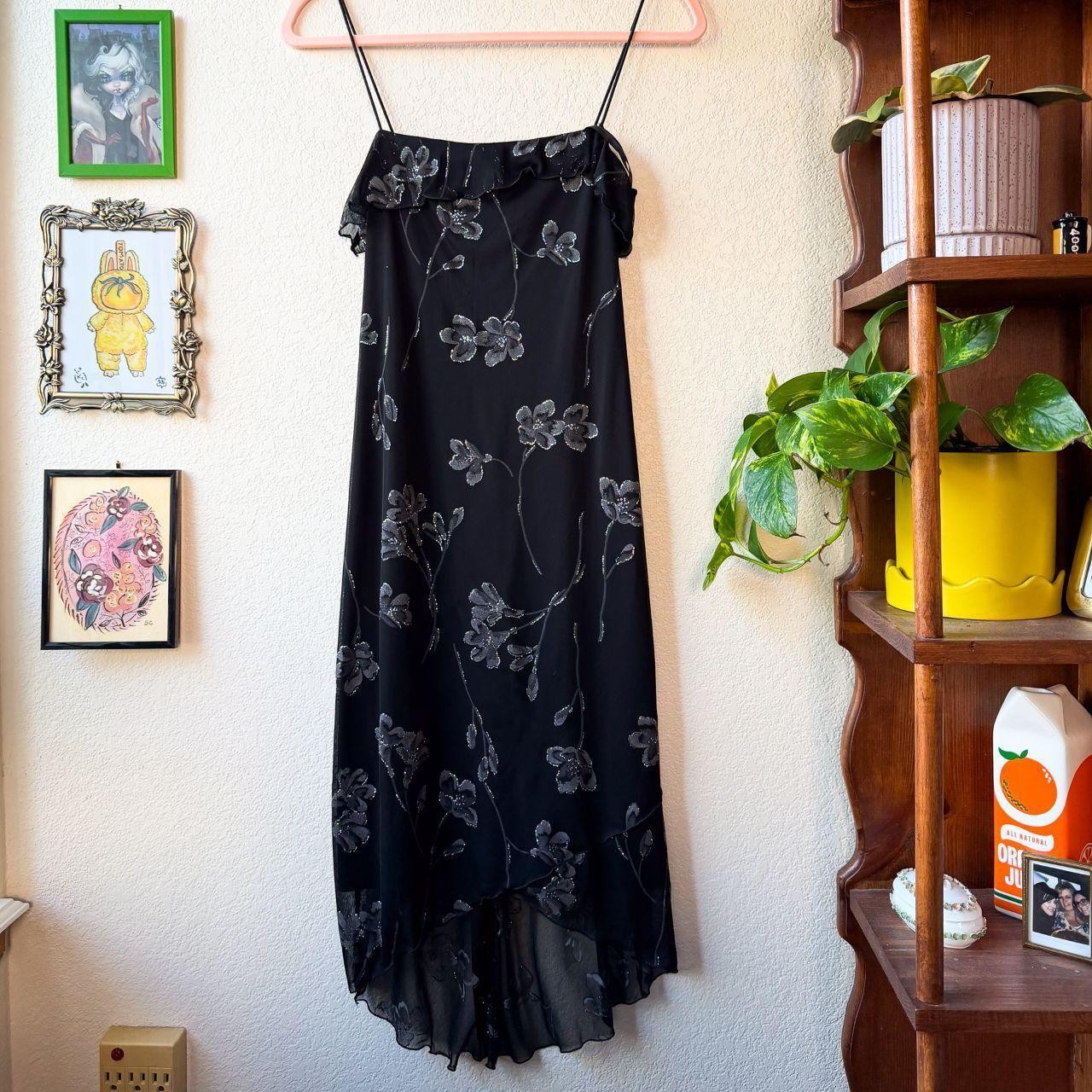 Vintage Women’s 90’s Y2K Floral Whimsygoth Fairy Goth Dress
