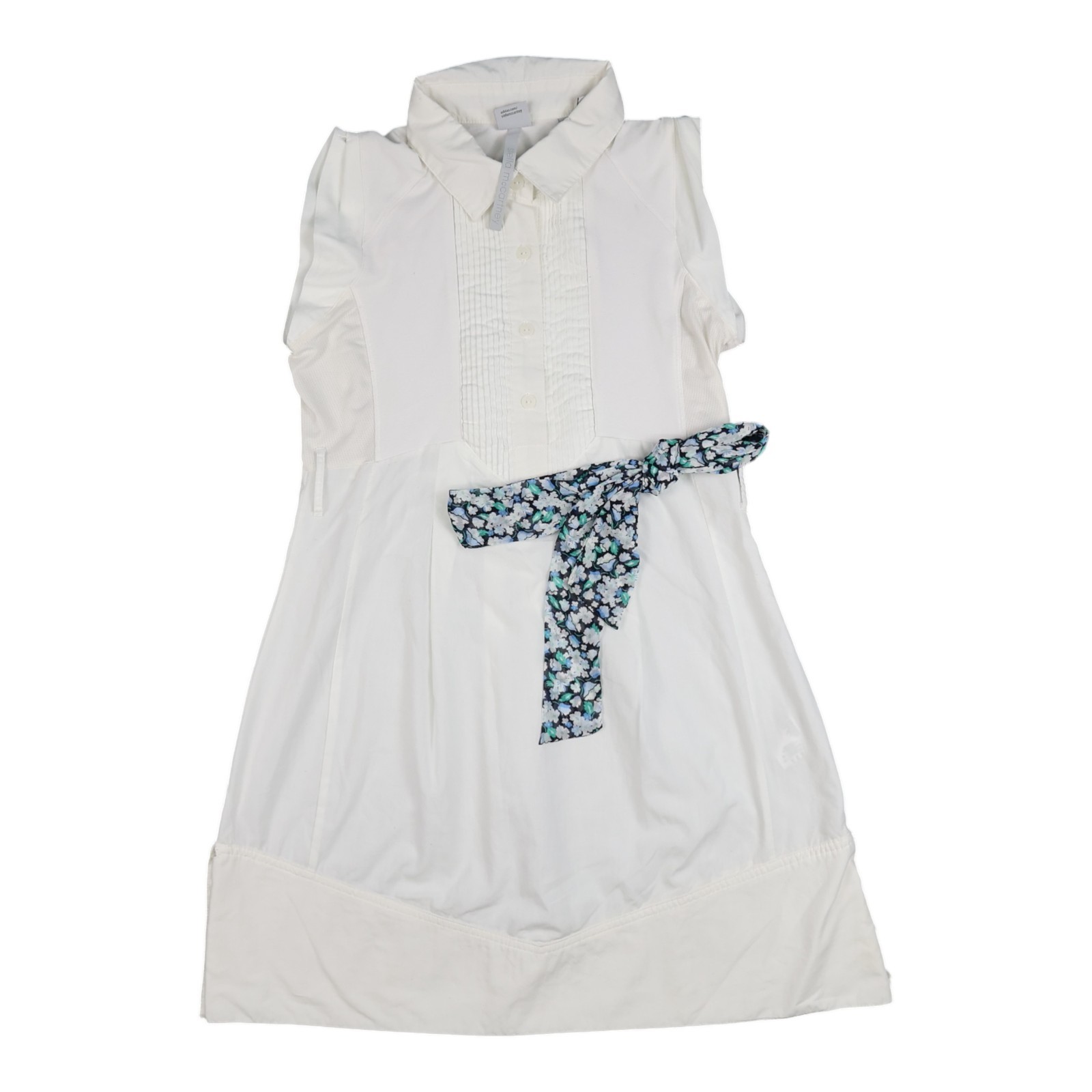Adidas Dress Womens 12 White Stella Mccartney Sleeveless collared Size 12