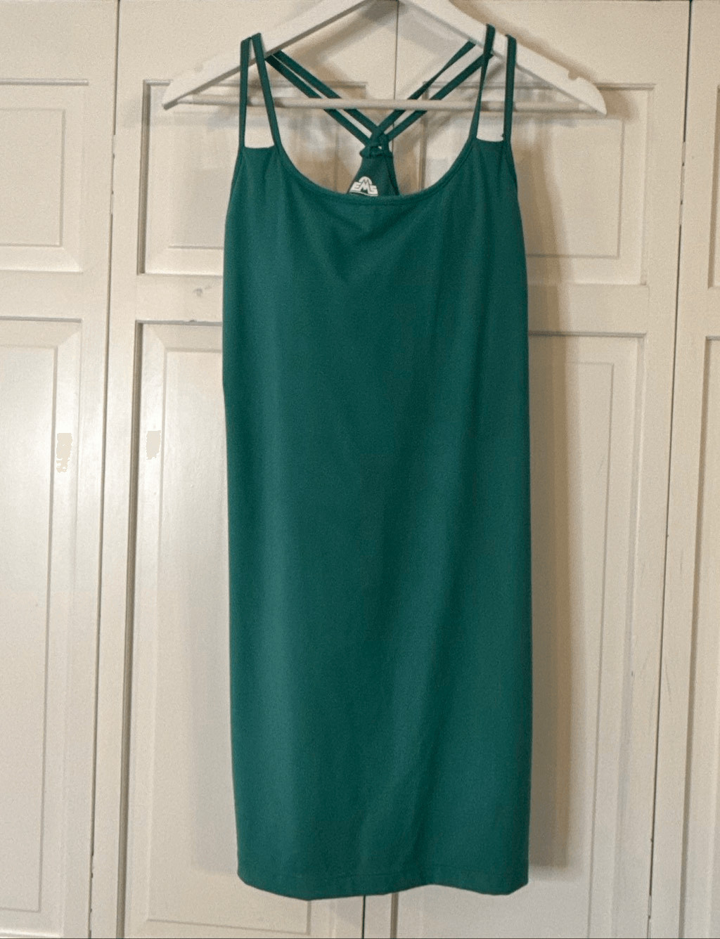EMS eastern mountain sports techwick green athletic dress M