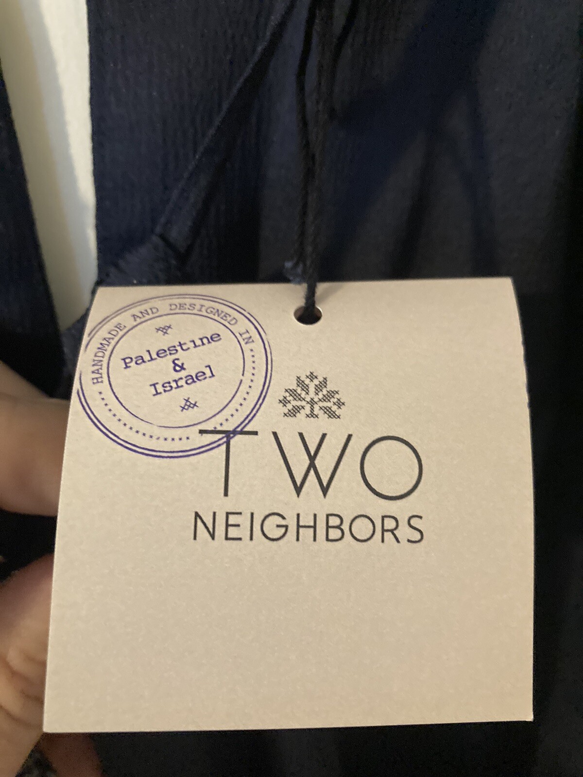 Two Neighbors Palestine & Israel Peace Through the Eye of a Needle Julia Dress 2