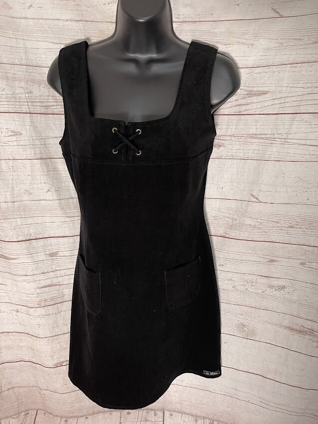 La Flame Women’s Black Summer Sun Dress Sleeveless