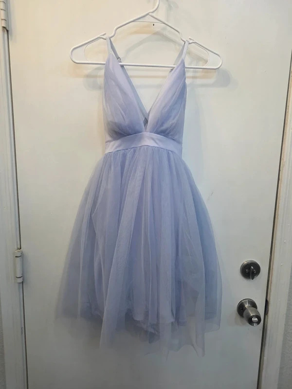 Beautiful Haute Monde lilac tulle dress womens medium