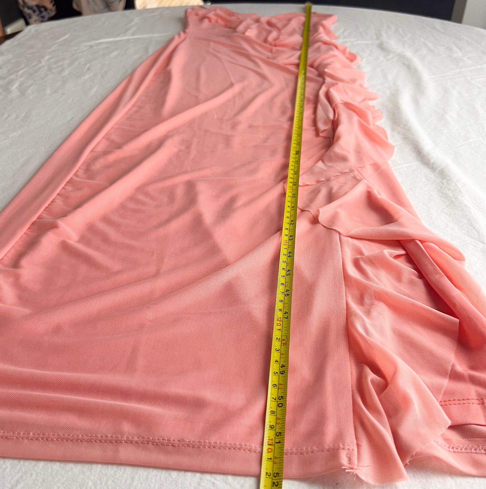NWT Billy J Chantal Pink Maxi Dress Size 8 Y2K Tiered Ruffle Romantic Summer