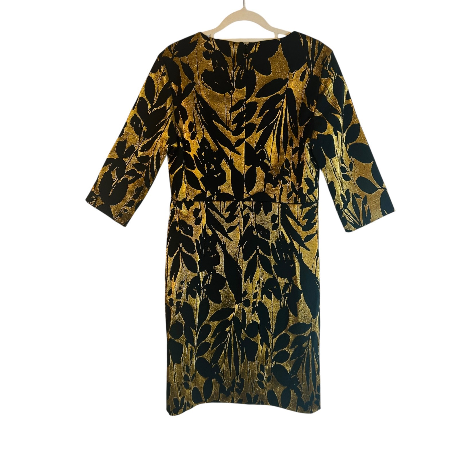 Trina Turk Eastern Luxe Muni Jacquard Metal Dress BNWT Size US 8 AU 12 Designer