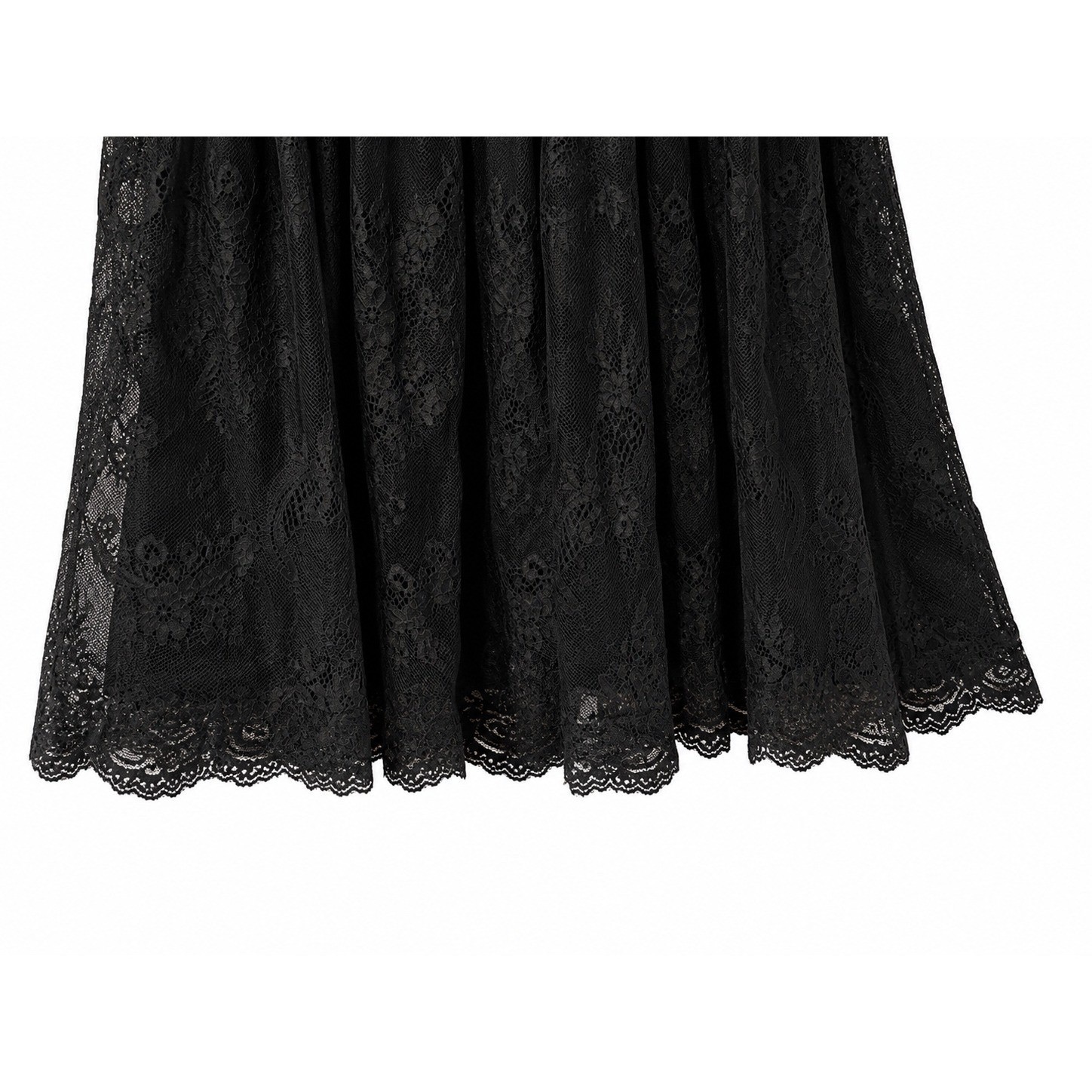 Black Lace Dress White Peter Pan Collar Whimsy Gothic Wednesday Small Killstar