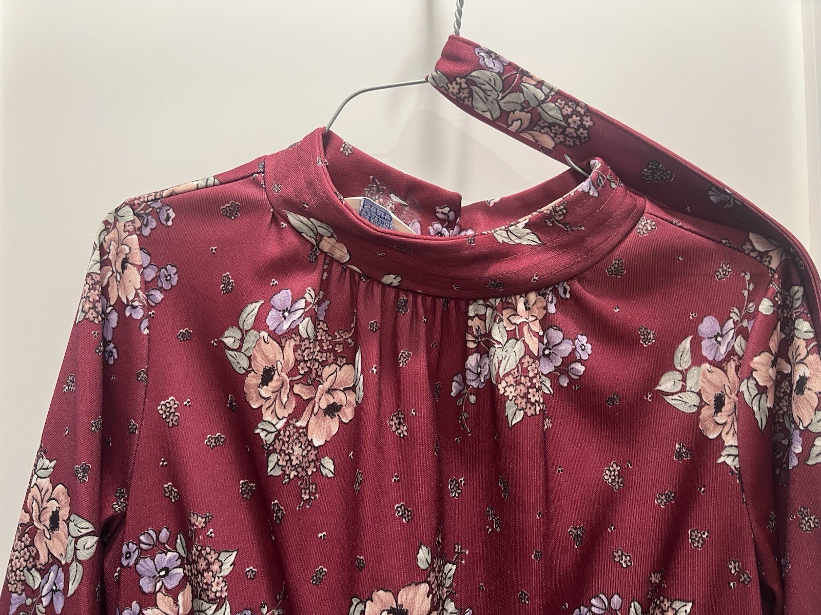 2 Vintage 70s 80s Sears Dress Pockets Granny Cottage Core The Shirt Dress Sz M L