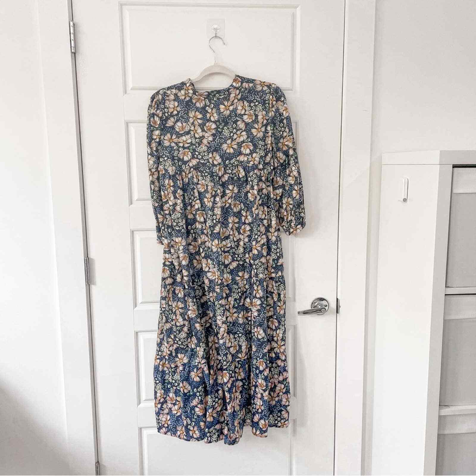 Beverly Drive Cotton Lawn Midi Day Gown Coral