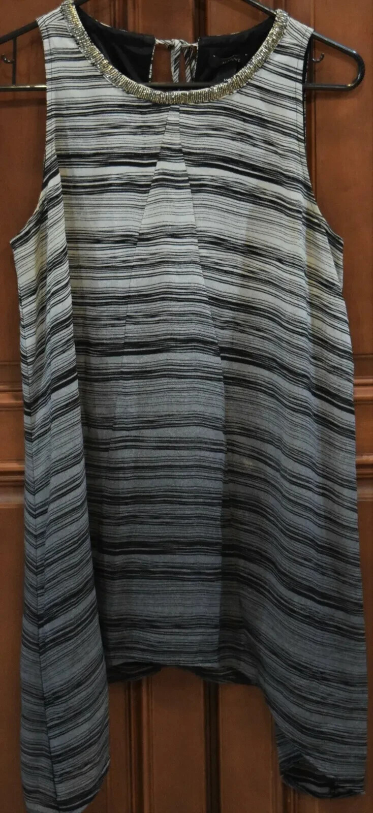 ALFANI EMBELLISHED TUNIC- GRAYS – MEDIUM