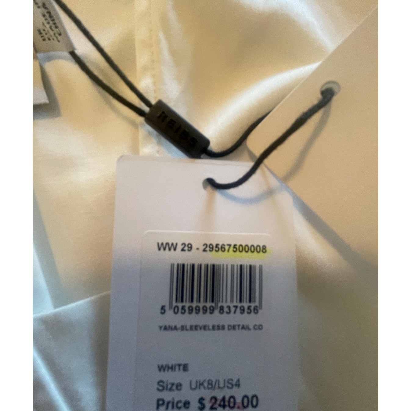 REISS Yana High-Low Mide Dress