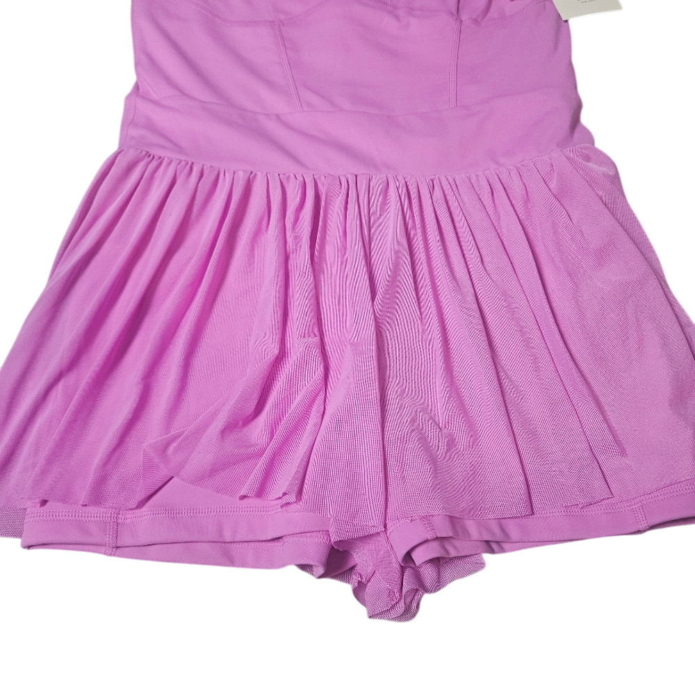 Blogilates Size Small Barre Romper W/Shorts Adjustable Straps First Bloom NEW
