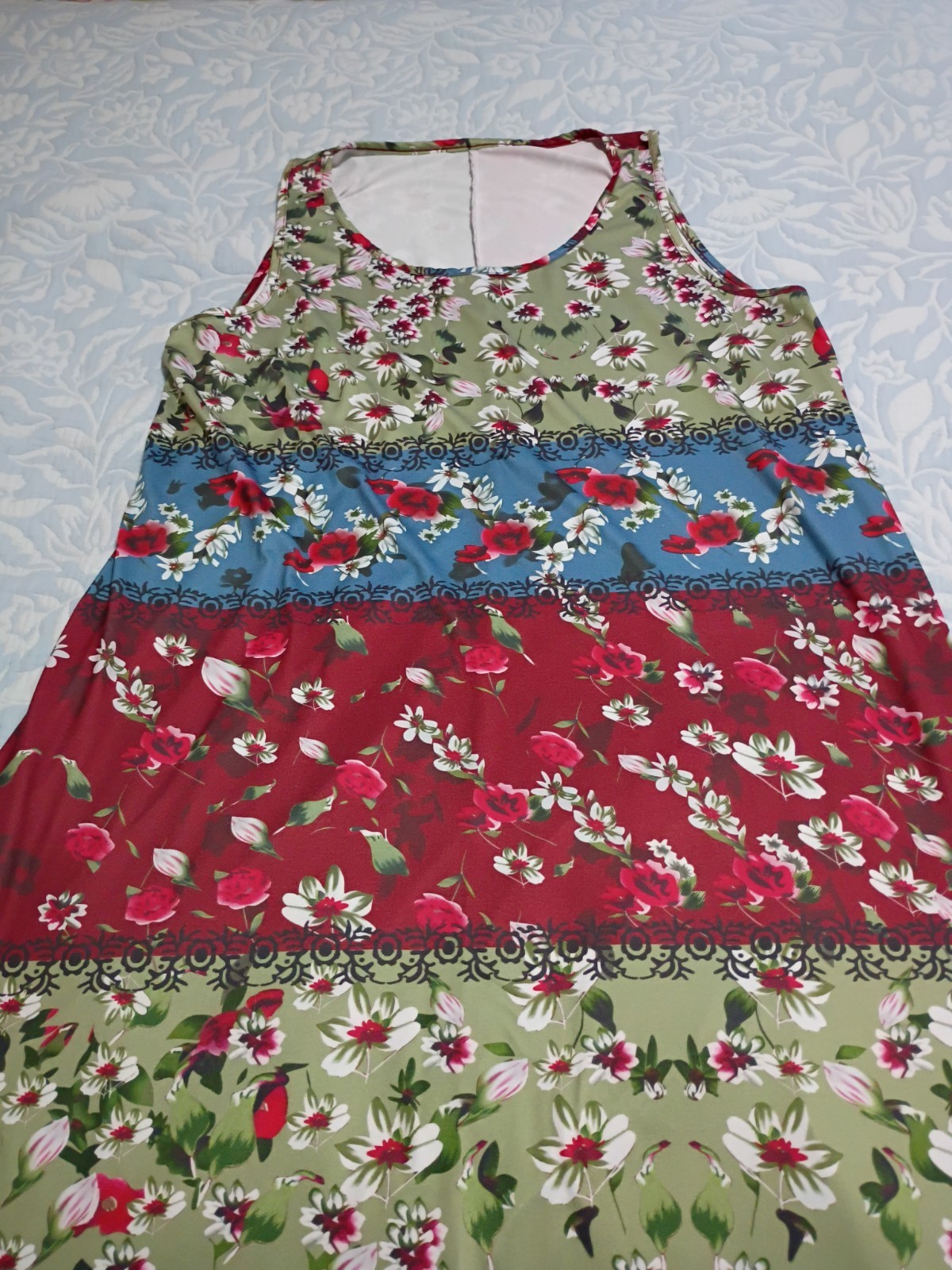 Size 2XL Multicolor Sundress For Women