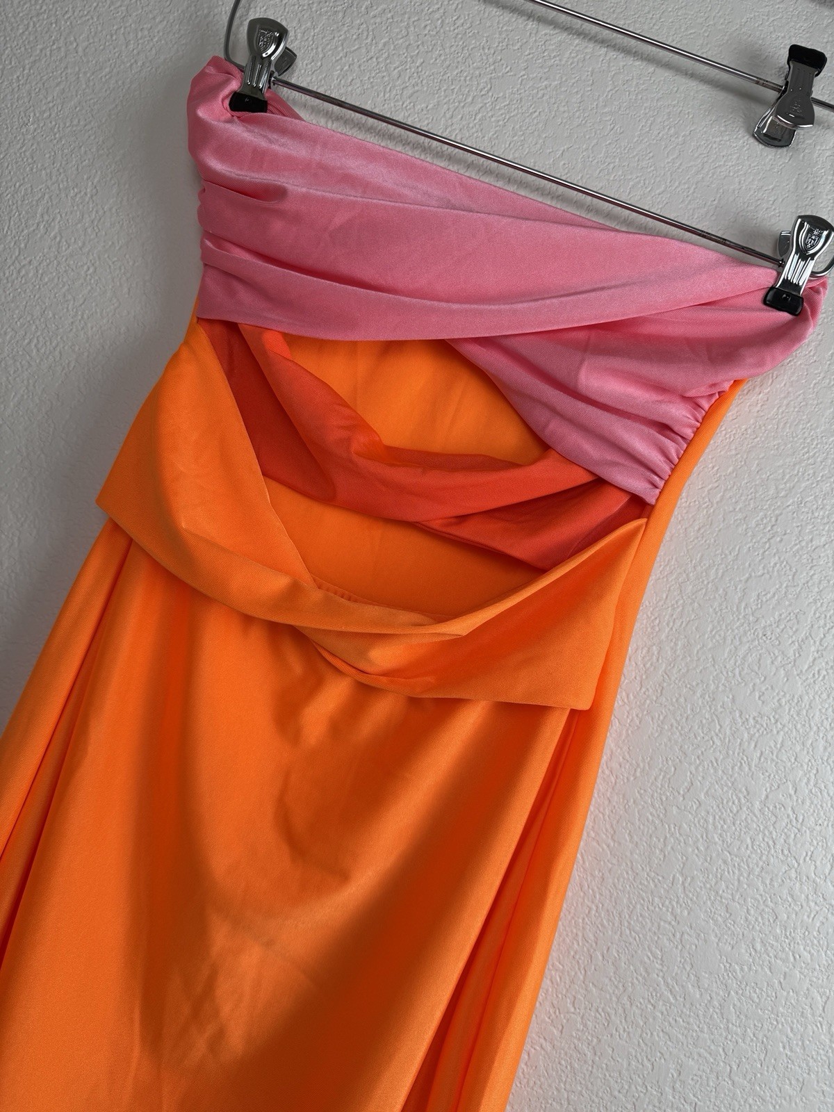 Neon Sleeveless Bodycon Dress Sexy Women Hollow Out Medium Stretch