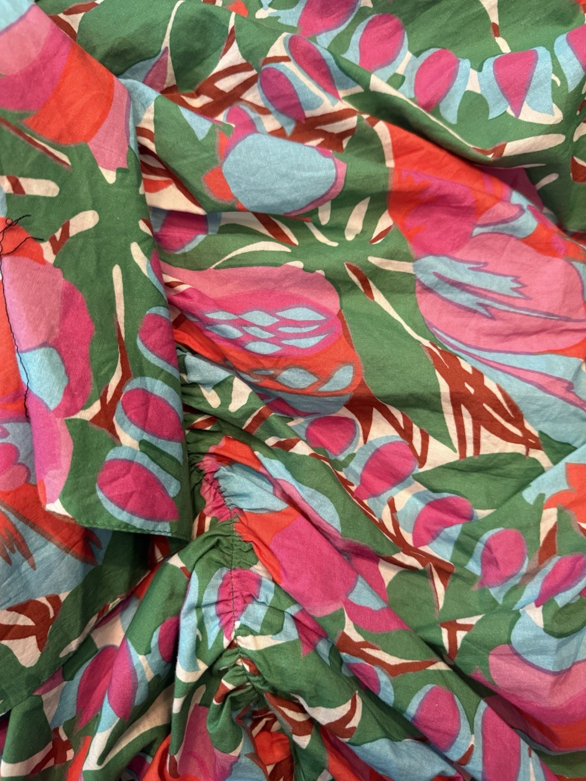 NWT Rhode Multicolor Tropical Floral Sleeveless Tilda Dress Size 4 MSRP$ 425