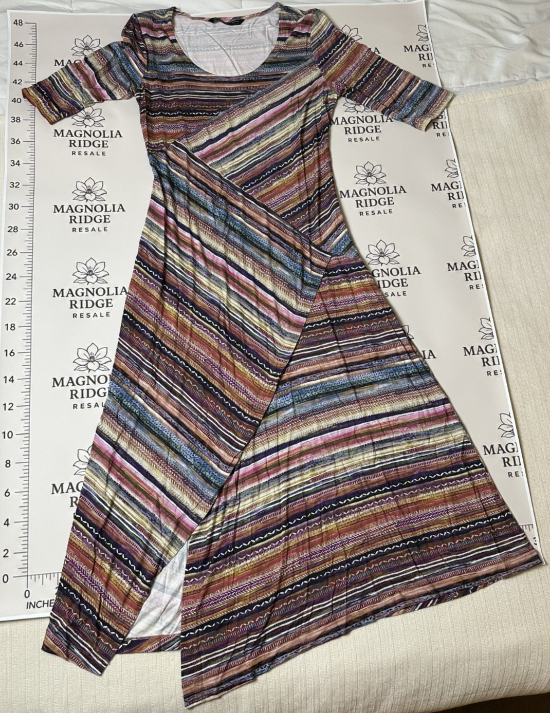 Peruvian Connection Monserrato Maxi Dress Size L