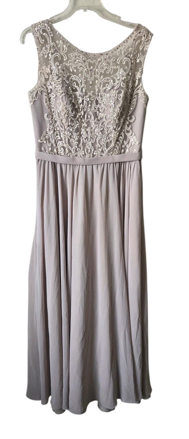 Title: Morilee Madeline Gardner Style 21360 Beaded Lace Illusion Chiffon Formal