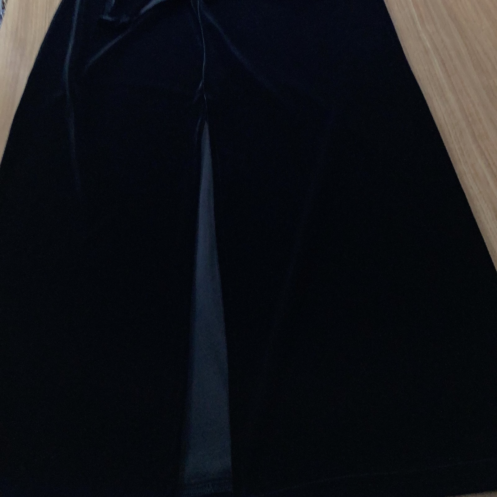 Vintage Entrancy Womens Sleeveless Maxi Dress Medium Black Velvety Lace 90s