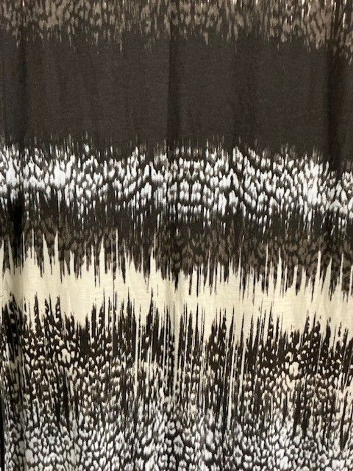 Michael Kors Brown and Beige Maxi Dress Sz L NWT