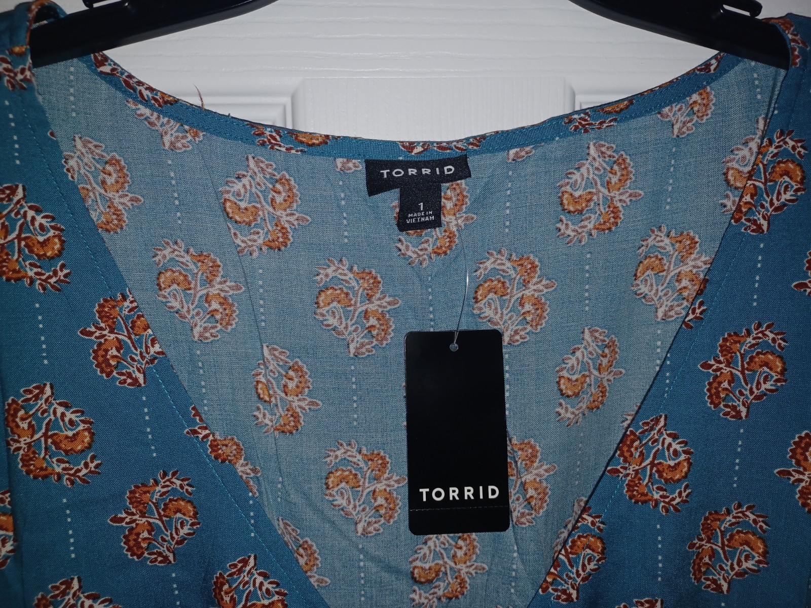 Torrid Chaliss Button Front Maxi Dress