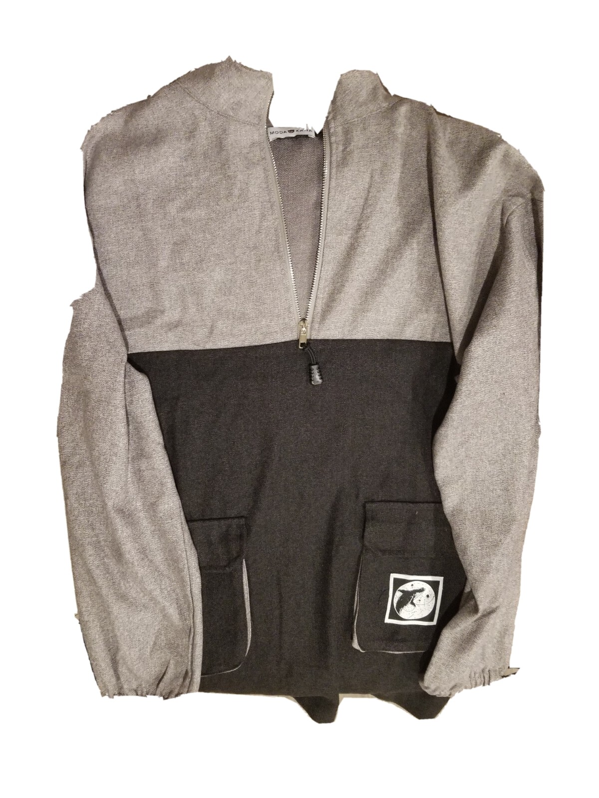 Moda Kawa Womens Fleece Hoodie Comfy Sweatshirt Dress (No Accessories)