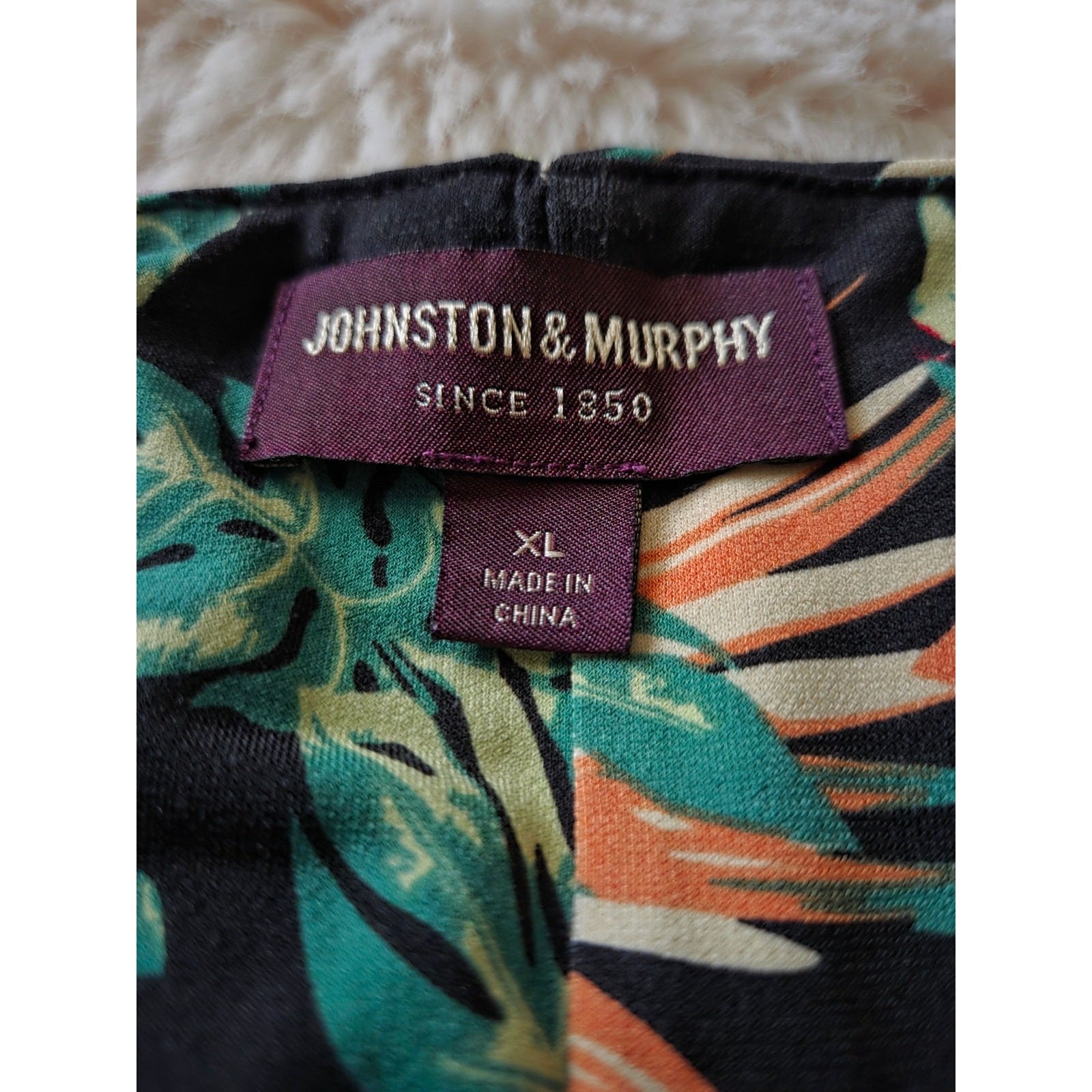Johnston & Murphy Tropical Sleeveless Vacation dress Size XL
