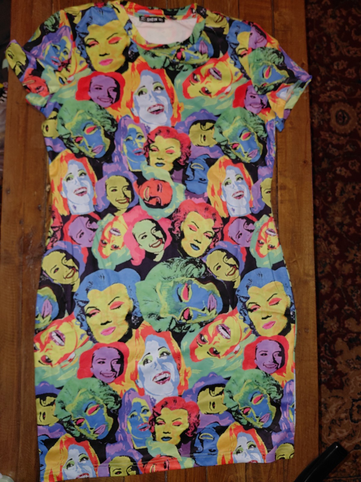 Pop art Y2k Marilyn dress Xl