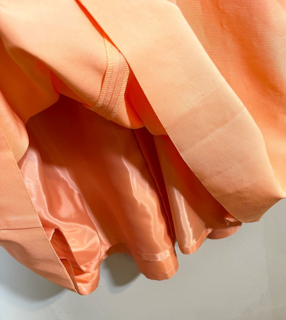 NWT JCREW Faille Sleeveless KAMI Bridesmaid Dress Size 8 Tangerine Fit & Flare