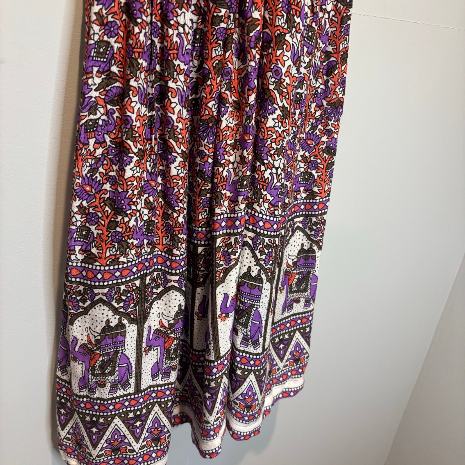 Gypsy Rose Sleeveless Printed Boho Mini Dress – Free Size