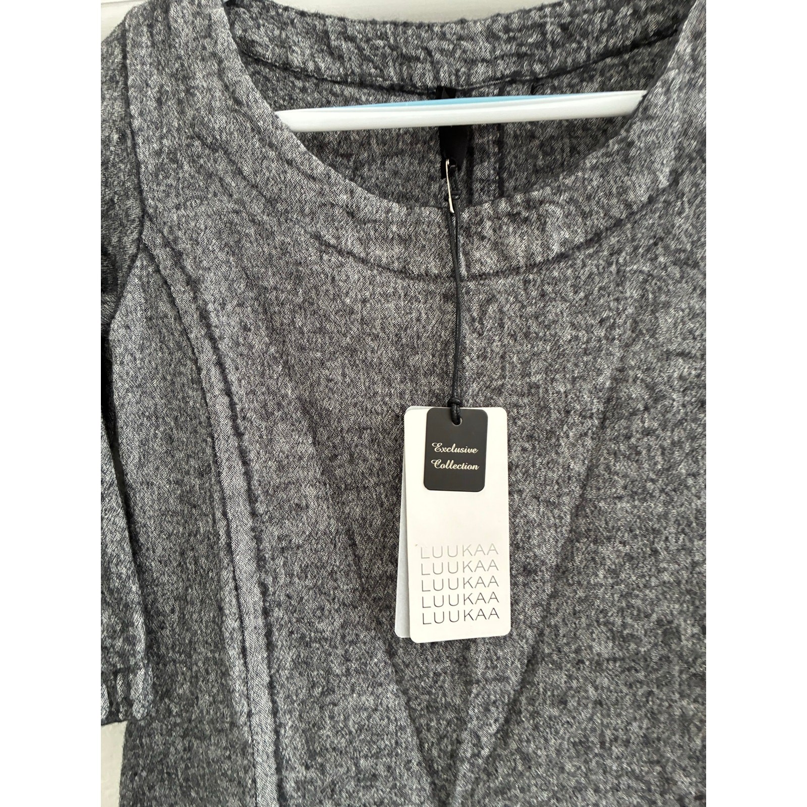 NWT Luukaa Dorris Linen Dress Size US 6/8 Lagenlook Hoho Minimalist Capsule