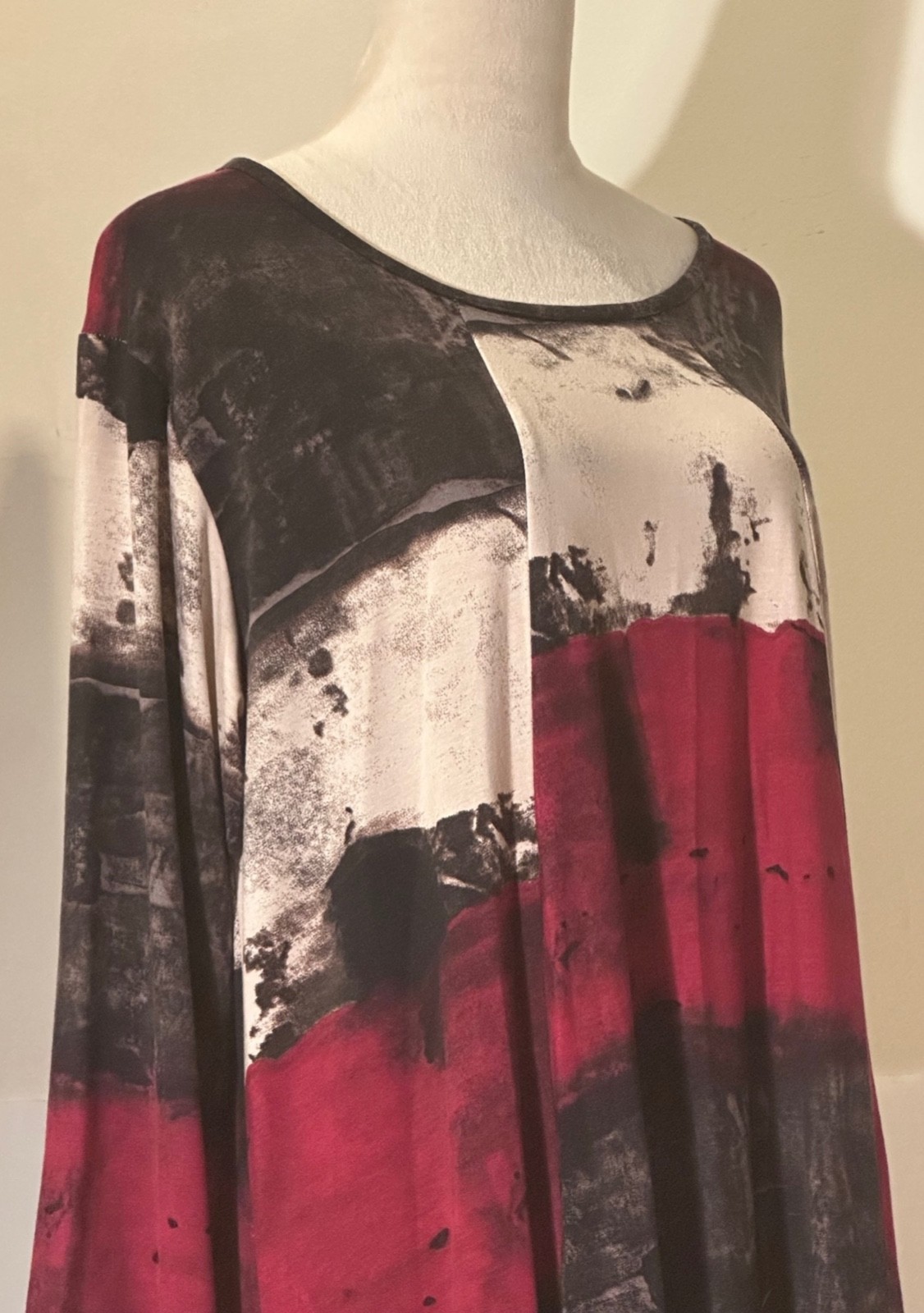 TRANSPARENTE Black Label Tunic/Top/Short Dress 95% Viscose 5% Elastane GERMANY