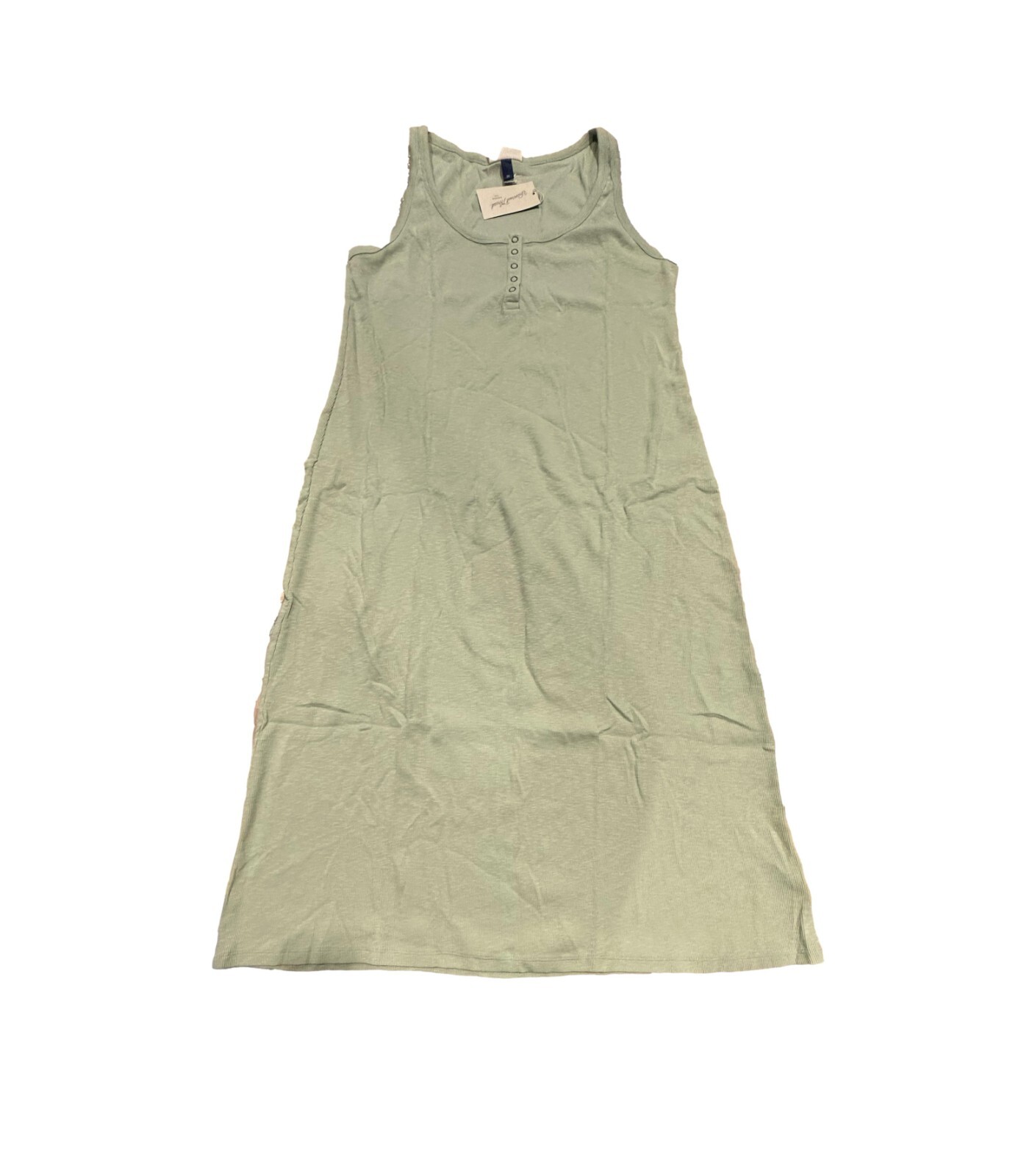 Women’s Ribbed Tank Midi Dress – Universal Thread Green XXL