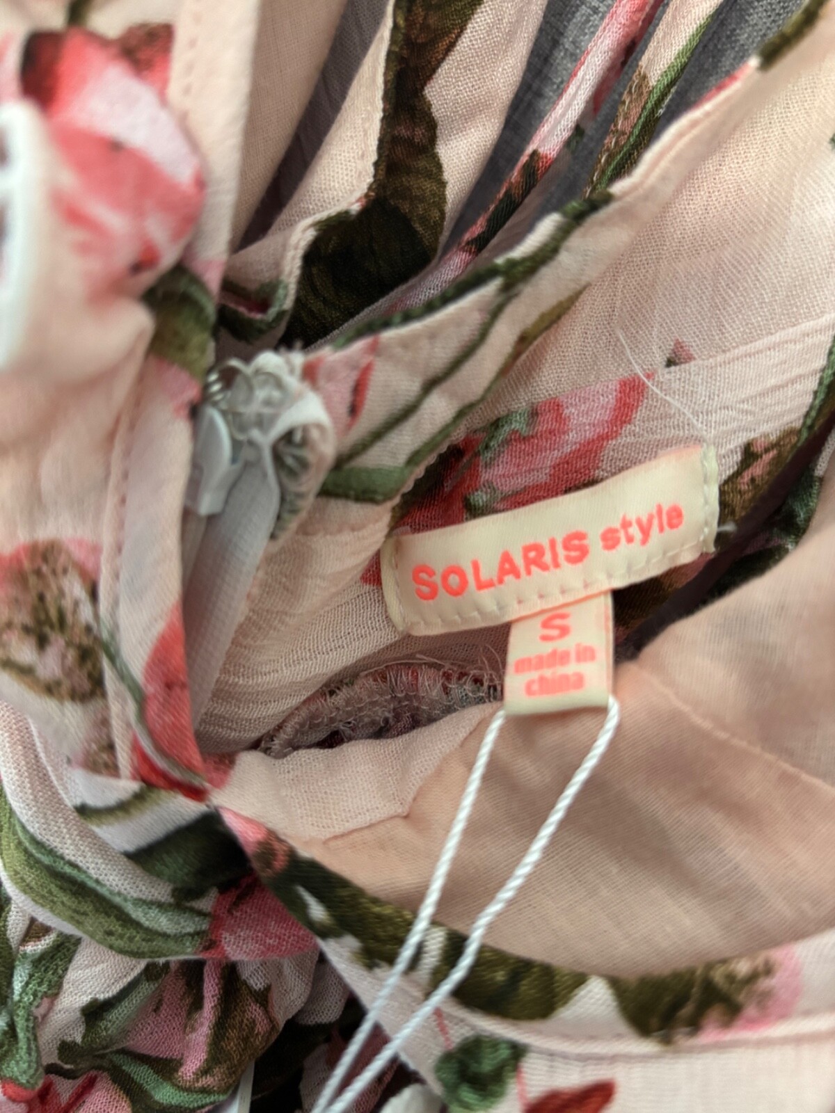 Solaris Style Floral Romper Size S