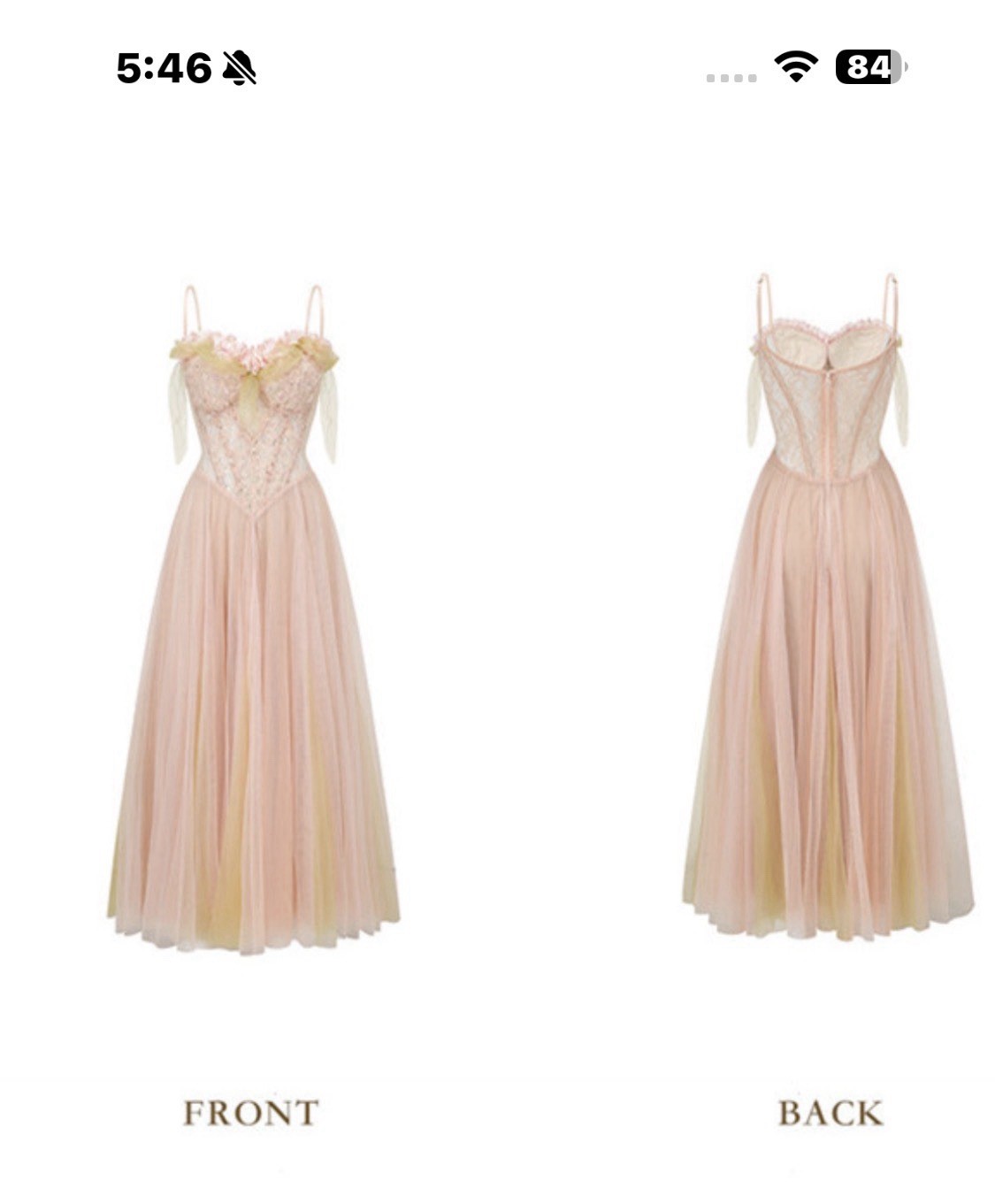 LaceMade -Sweet Heart Pink Romantic Sweet Tulle Princess Lolita SZ XL runs small