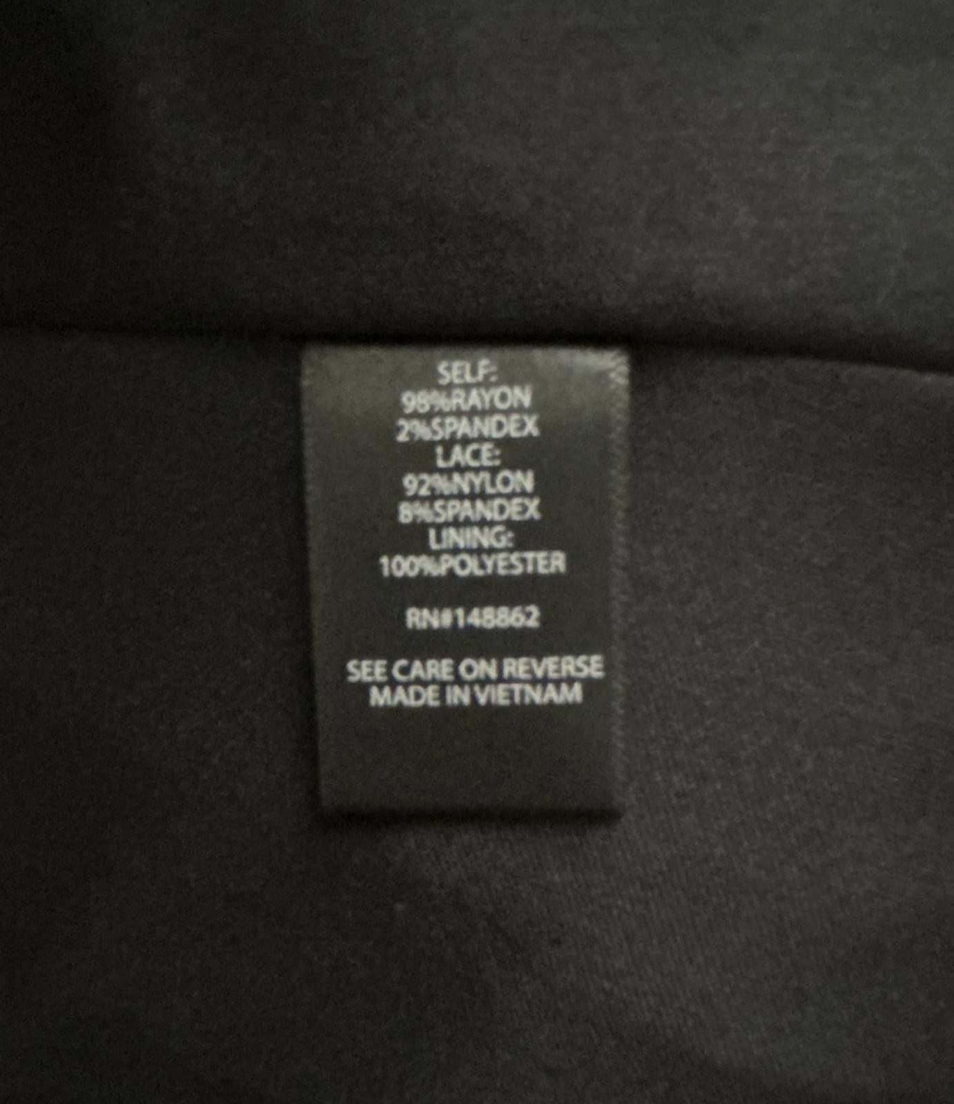 Torrid Dress Black Trapeze Sz 0