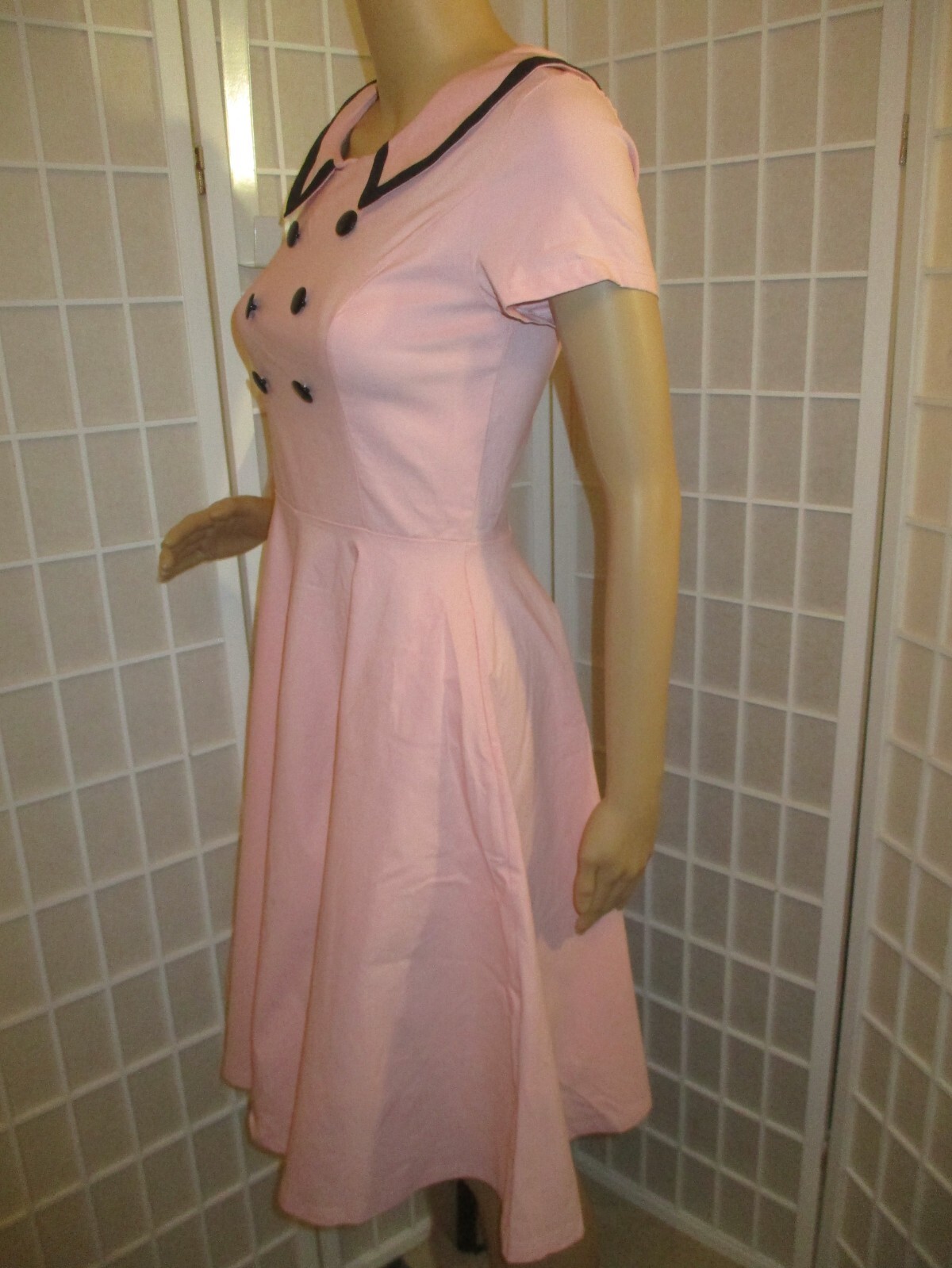 Gown Town 1950’s inspired stretch swing dress