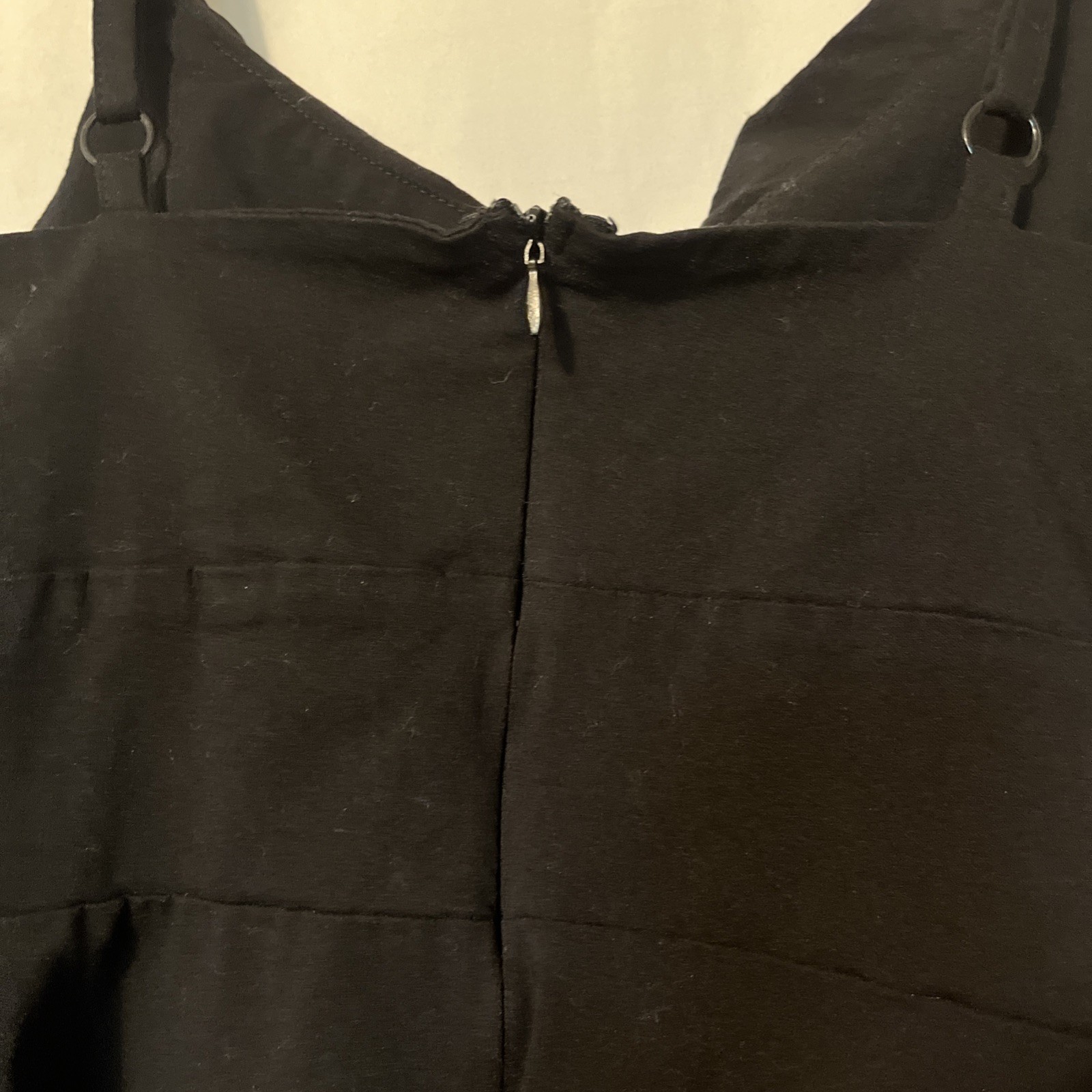 Killstar Black Dress Spaghetti Straps Stretch Goth Small Medium READ
