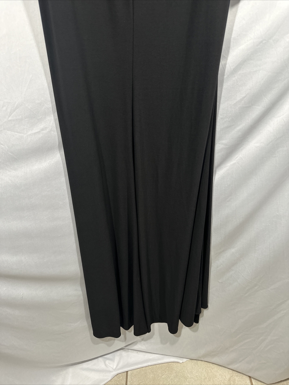 NWD $498 Mac Duggal [ 14 ] Beaded Cuff Long Sleeve Wrap Over Trumpet Gown #G1993