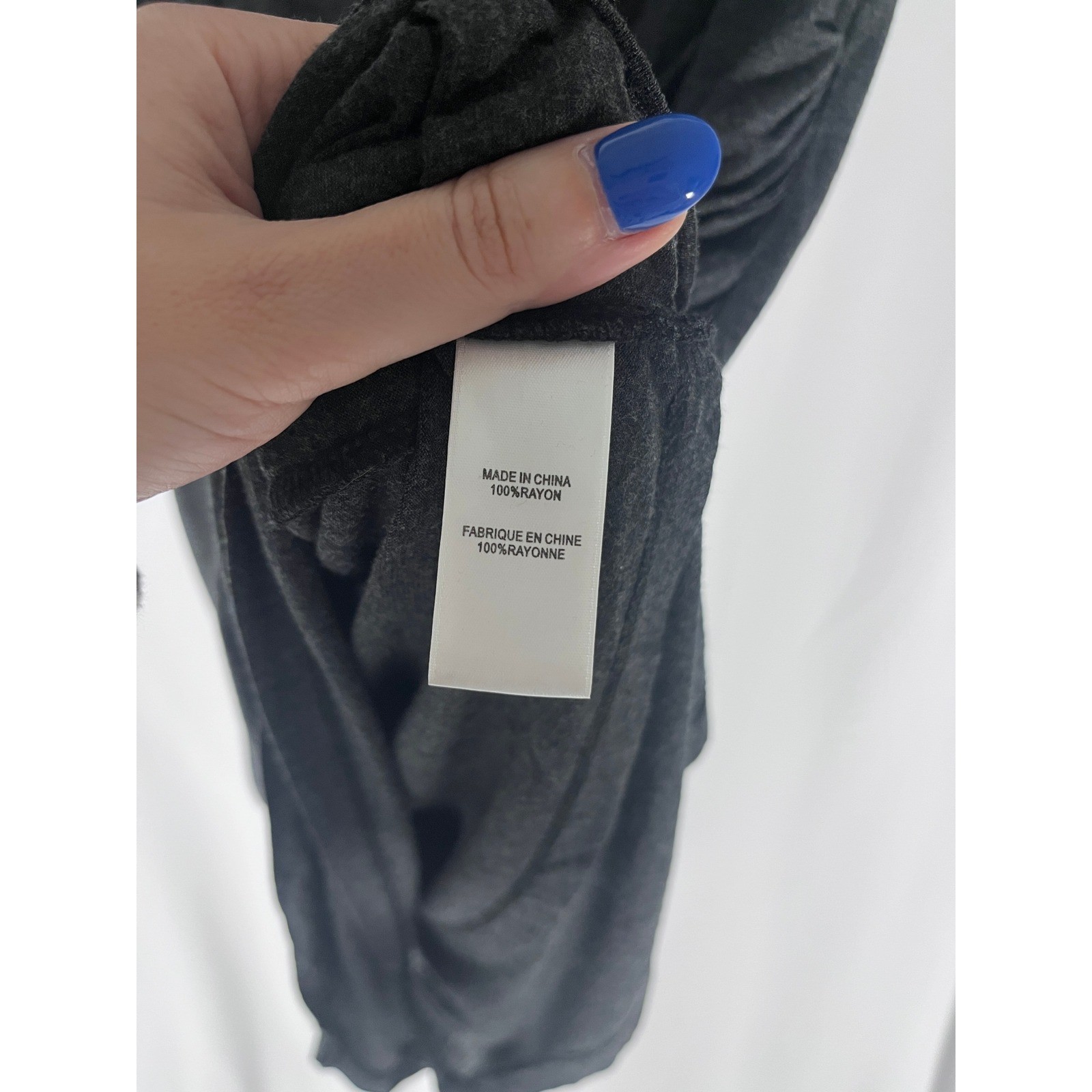 NWT CeCe Cynthia Steffe Charcoal Gray Ruched Bodycon Midi Dress Large