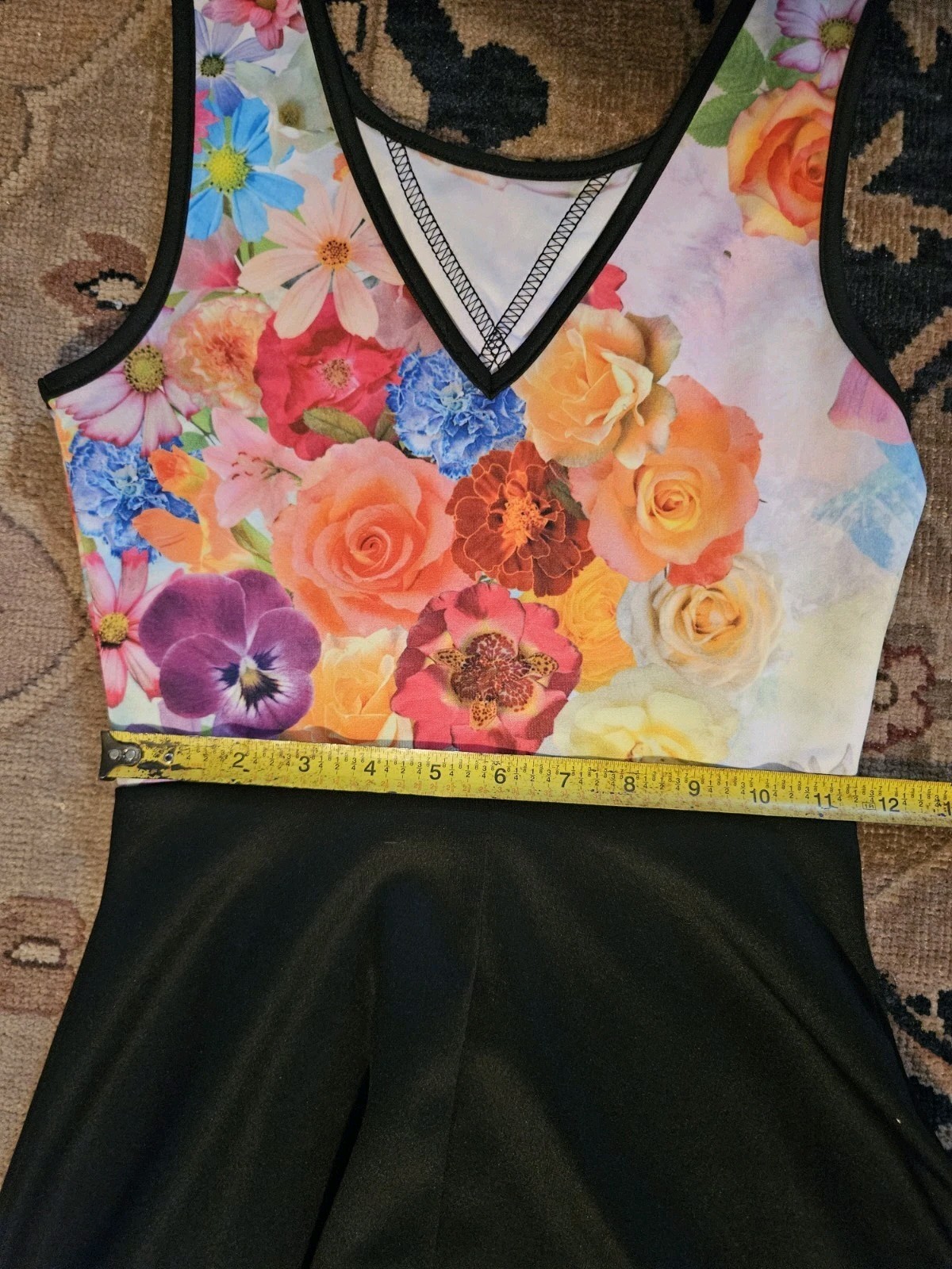 Flamingo Brand Multicolored Floral Botique Dress – Size Small
