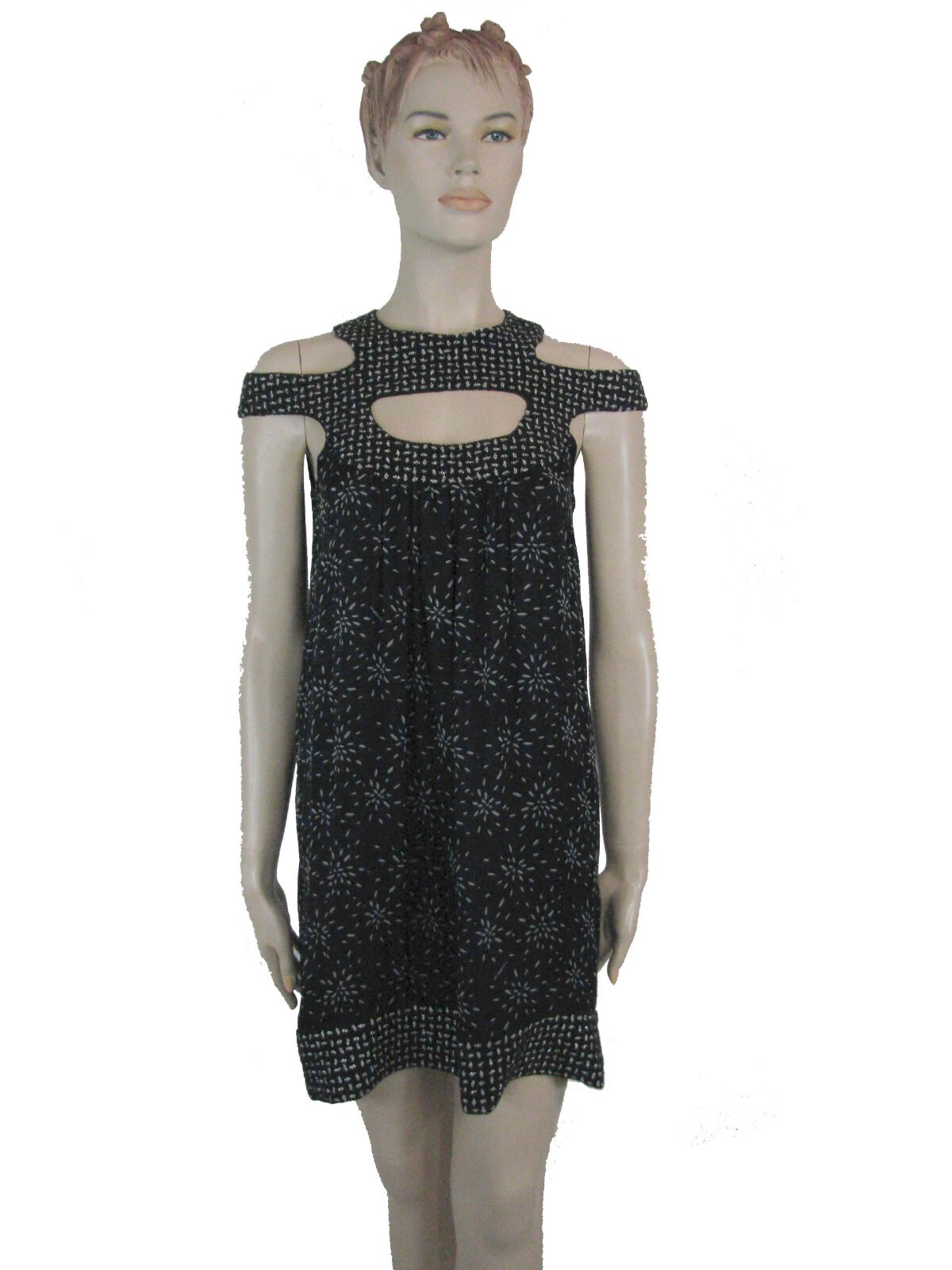 NWT MISSONI “MORGANA” HEAVY EMBELISHED SILK DRESS sz 40 ORANGE LABEL – RUNWAY