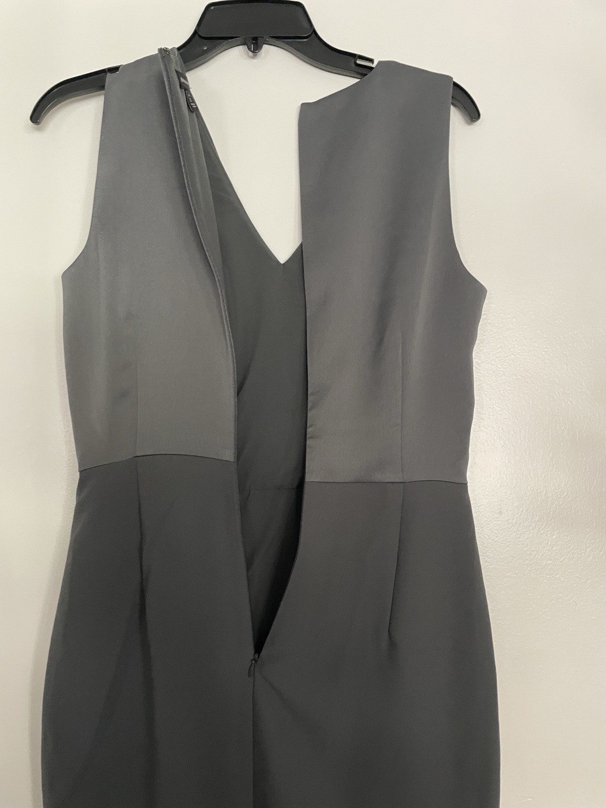 Banana Republic Gray Sleeveless Sheath Dress Size 2 Tall NWT