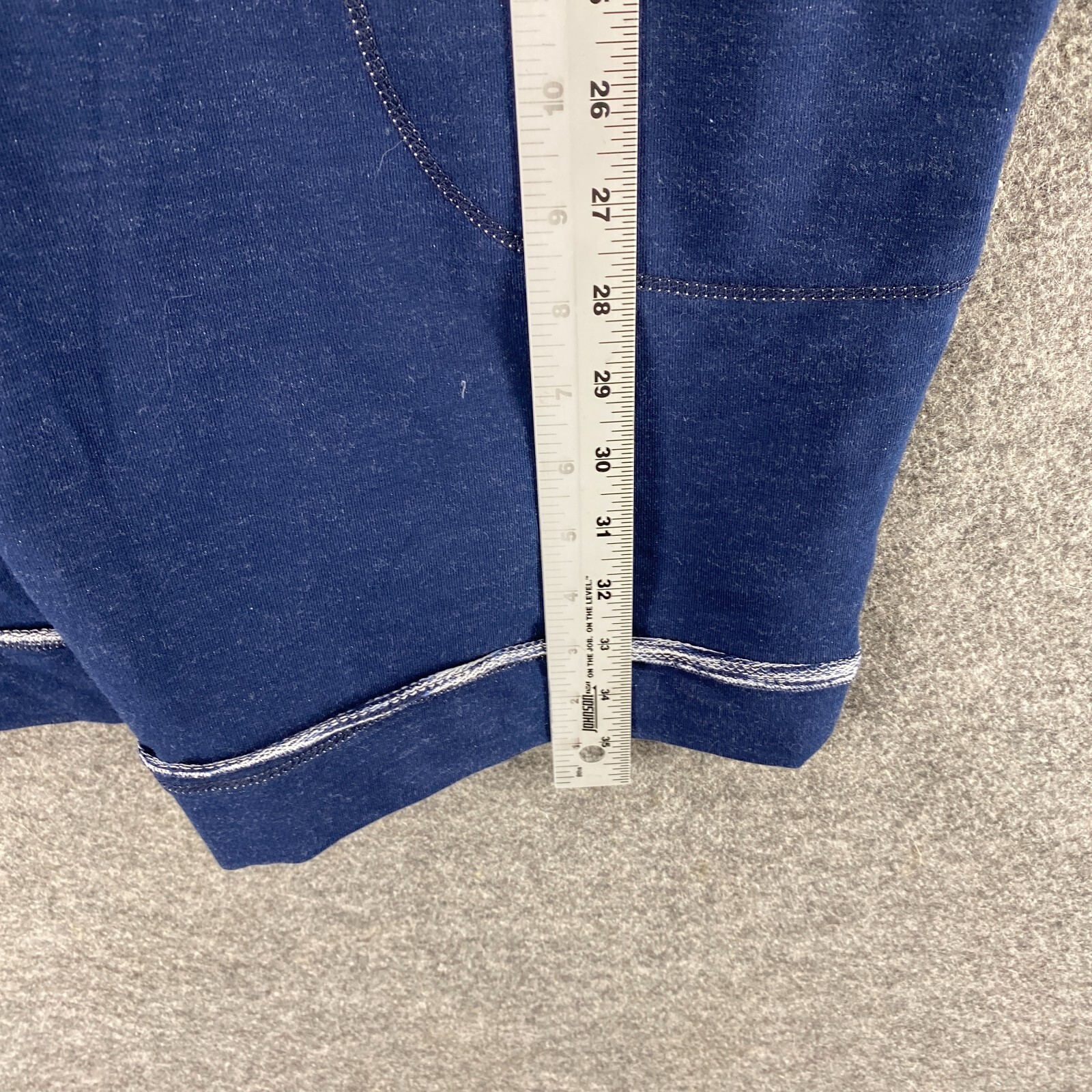 New Workshop Dress Women M Blue Shift Short Pockets Rayon Short Sleeve