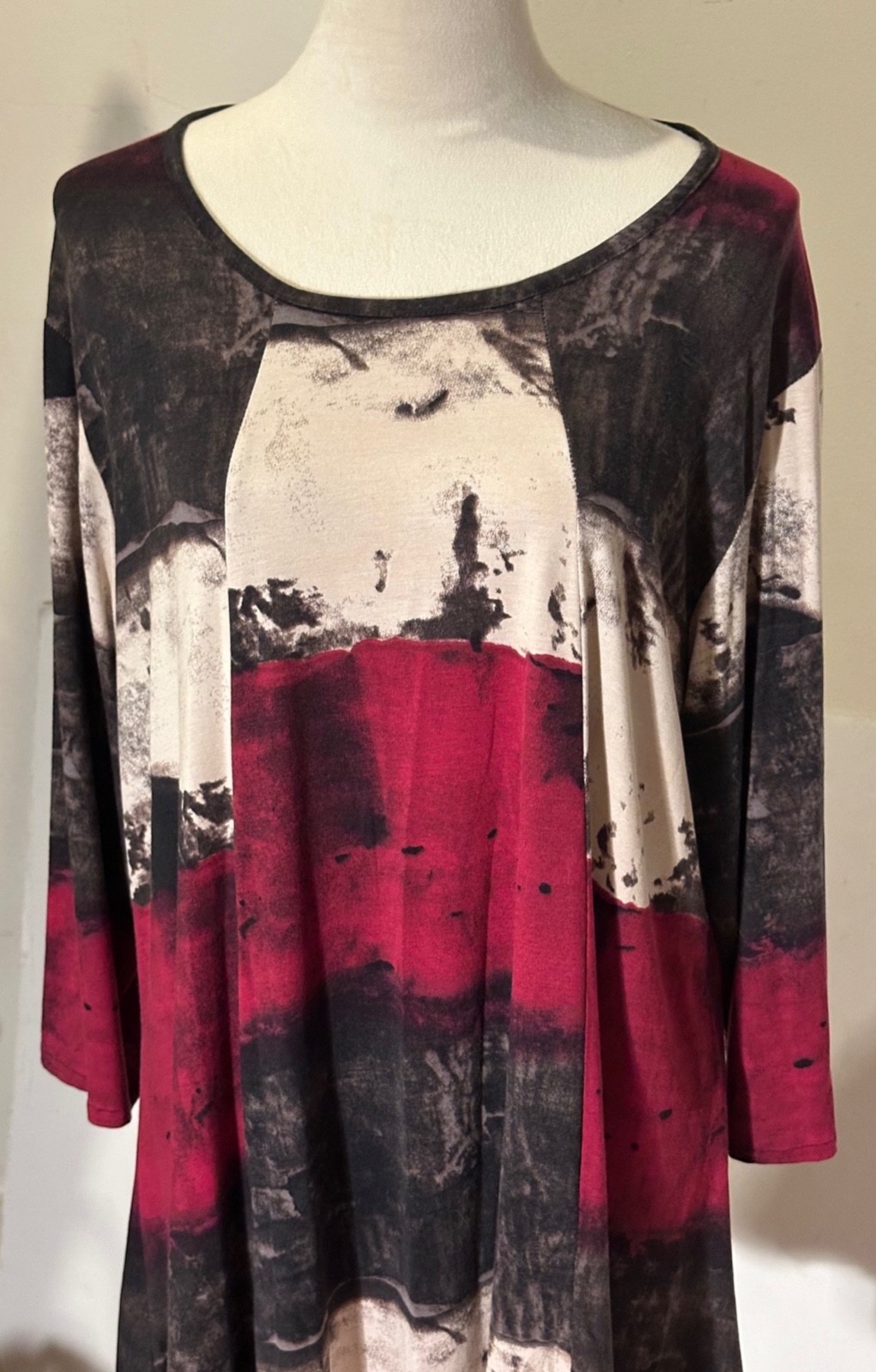 TRANSPARENTE Black Label Tunic/Top/Short Dress 95% Viscose 5% Elastane GERMANY