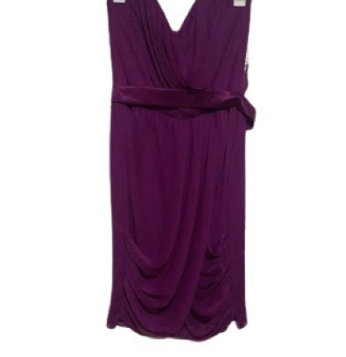 Lela Rose Berry Bridesmaid Strapless Dress Size 4